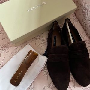 New With Box Margaux NY Chocolate Loafers